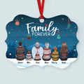 Family Forever - Personalized Aluminum Ornament