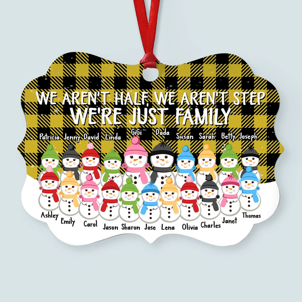 This Is Us A Whole Lot Of Love - Personalized Family Ornament - Gift For Grandma