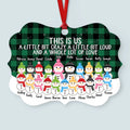 This Is Us A Whole Lot Of Love - Personalized Family Ornament - Gift For Grandma